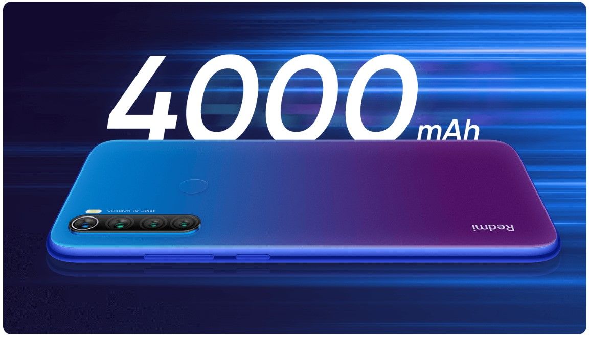 Смартфон Xiaomi Redmi Note 8T автономность